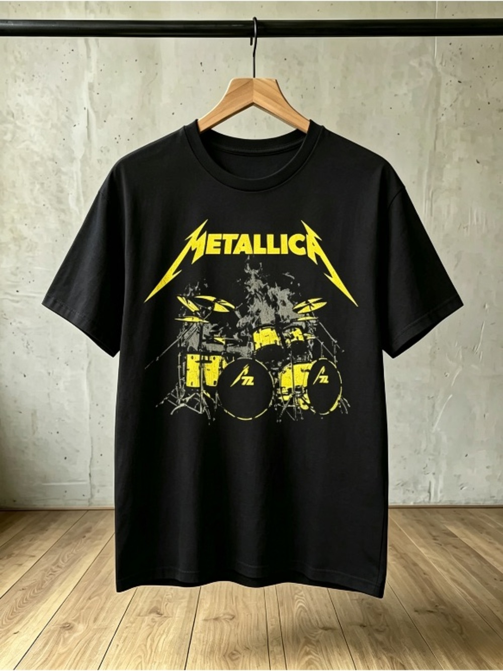 Metallica M72 Ulrich Drums Tour Graphic Unisex T-Shirt